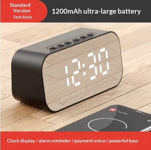 Shine Sphere™ Bluetooth Alarm Clock Speaker