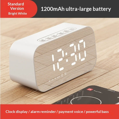 Shine Sphere™ Bluetooth Alarm Clock Speaker